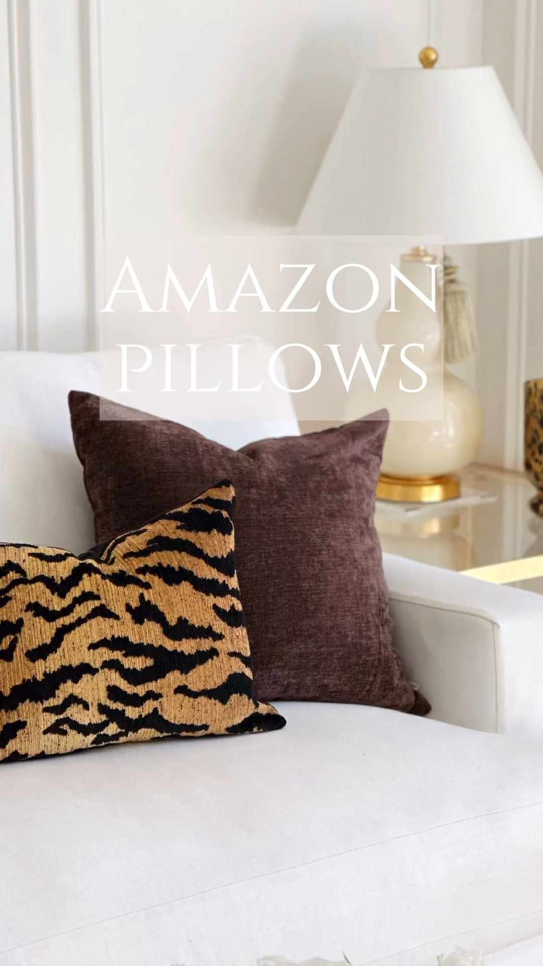 I found these beautiful chocolate brown chenille throw pillows on Amazon. I got a pair of 20 x 20 for under $20!!  I will also link THE best pillow inserts.  They are a down alternative that still allows a beautiful karate chop, but without the feather quills poking you  

#LTKunder50 #LTKhome #LTKFind