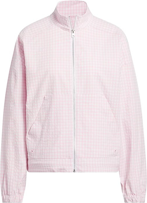 adidas Women's Ultimate365 Gingham Jacket | Amazon (US)