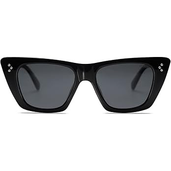 SOJOS Retro Trendy Cat Eye Polarized Sunglasses for Women Cute Stylish UV400 Sunnies SJ2199 | Amazon (US)