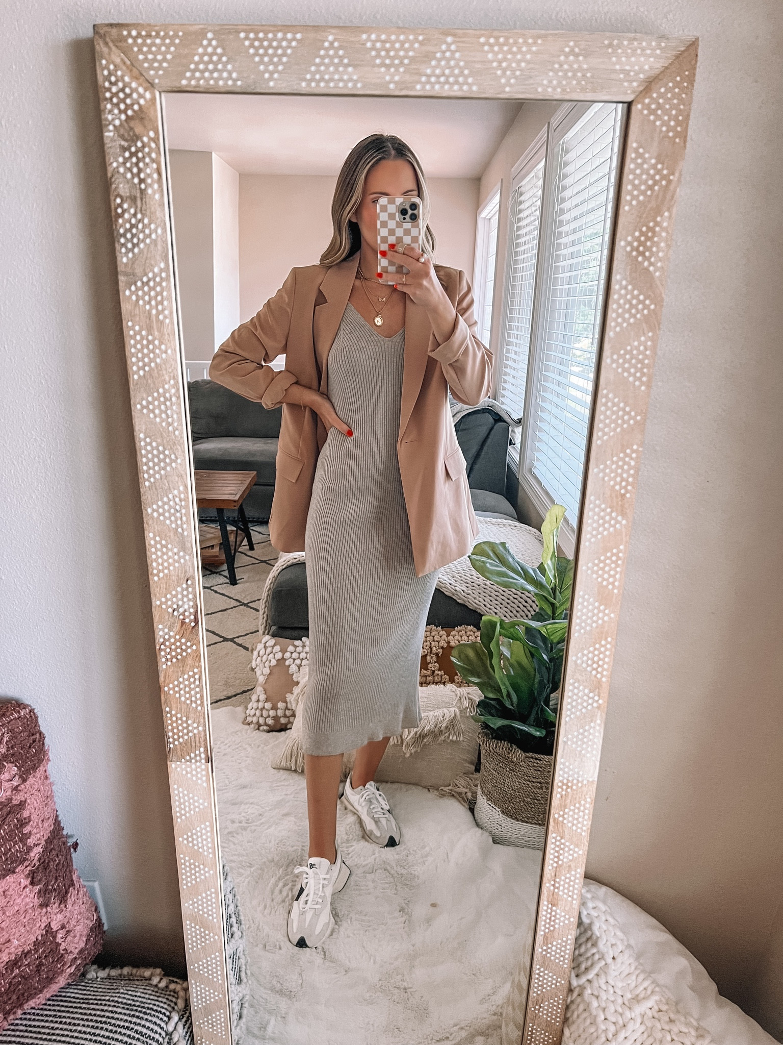 Amazon teacher outfit✨ wearing a small blazer and one size ribbed knit dress 

Amazon fashion / prime day / amazon outfit / teacher style / classroom outfit / teacher outfit / amazon style



#LTKstyletip #LTKsalealert #LTKxPrimeDay