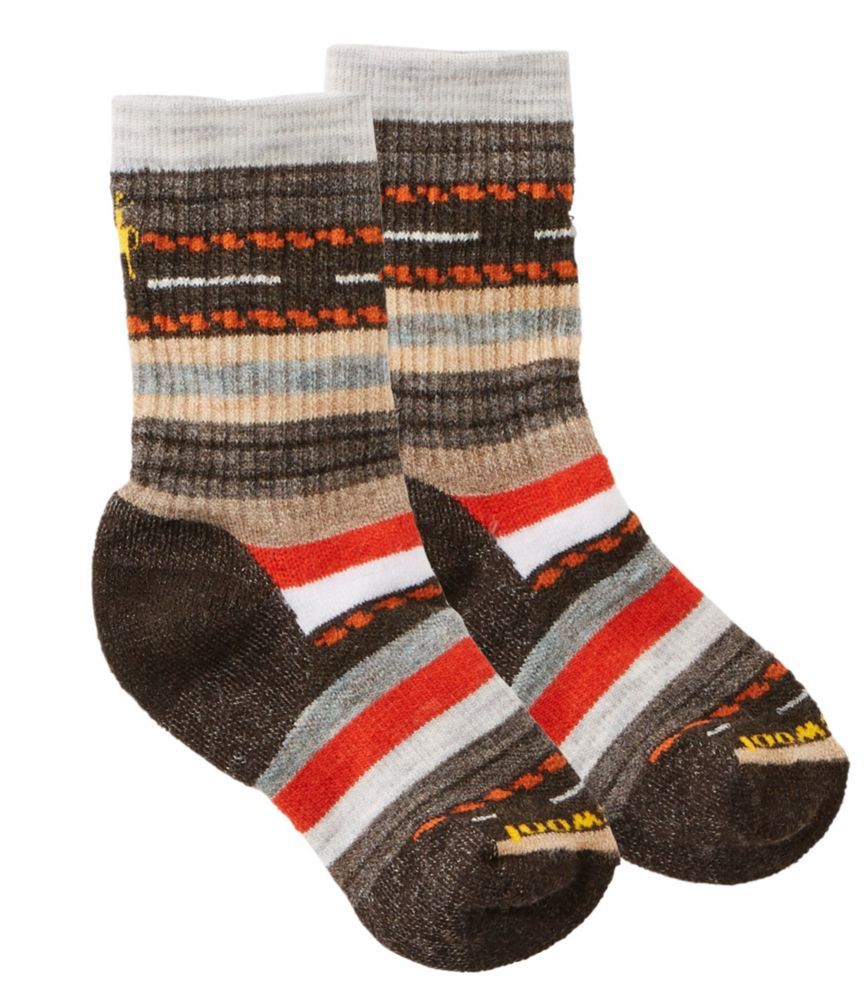 Kids' Smartwool Margarita Hike Medium Crew Socks | L.L. Bean