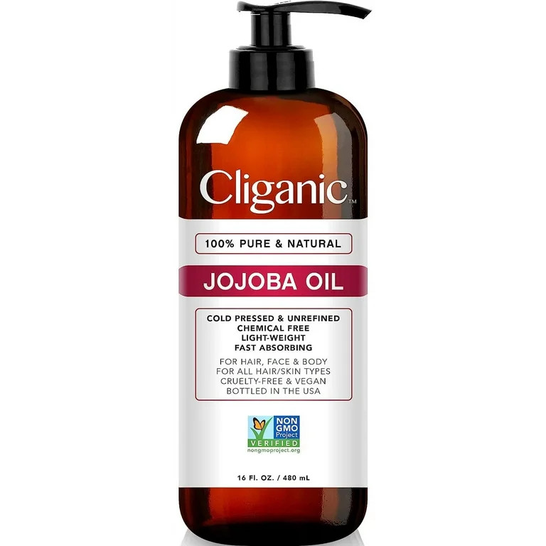 Cliganic Non-GMO Jojoba Oil | Walmart (US)