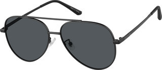 Zenni Men's Aviator Sunglasses Black Full Rim Frame | Zenni Optical (US & CA)