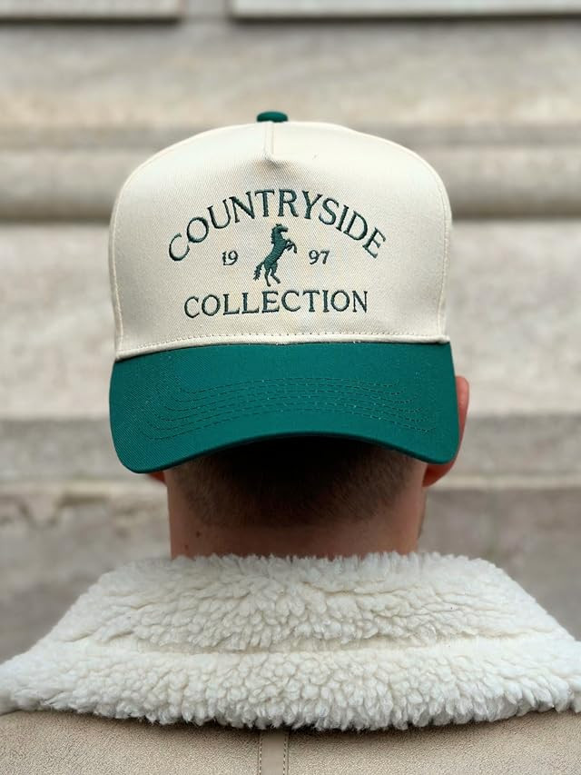 Vintage Trucker Hat | Country Cowboy Cute Preppy Retro Western Trucker Hats | Men Women Trendy Sn... | Amazon (US)