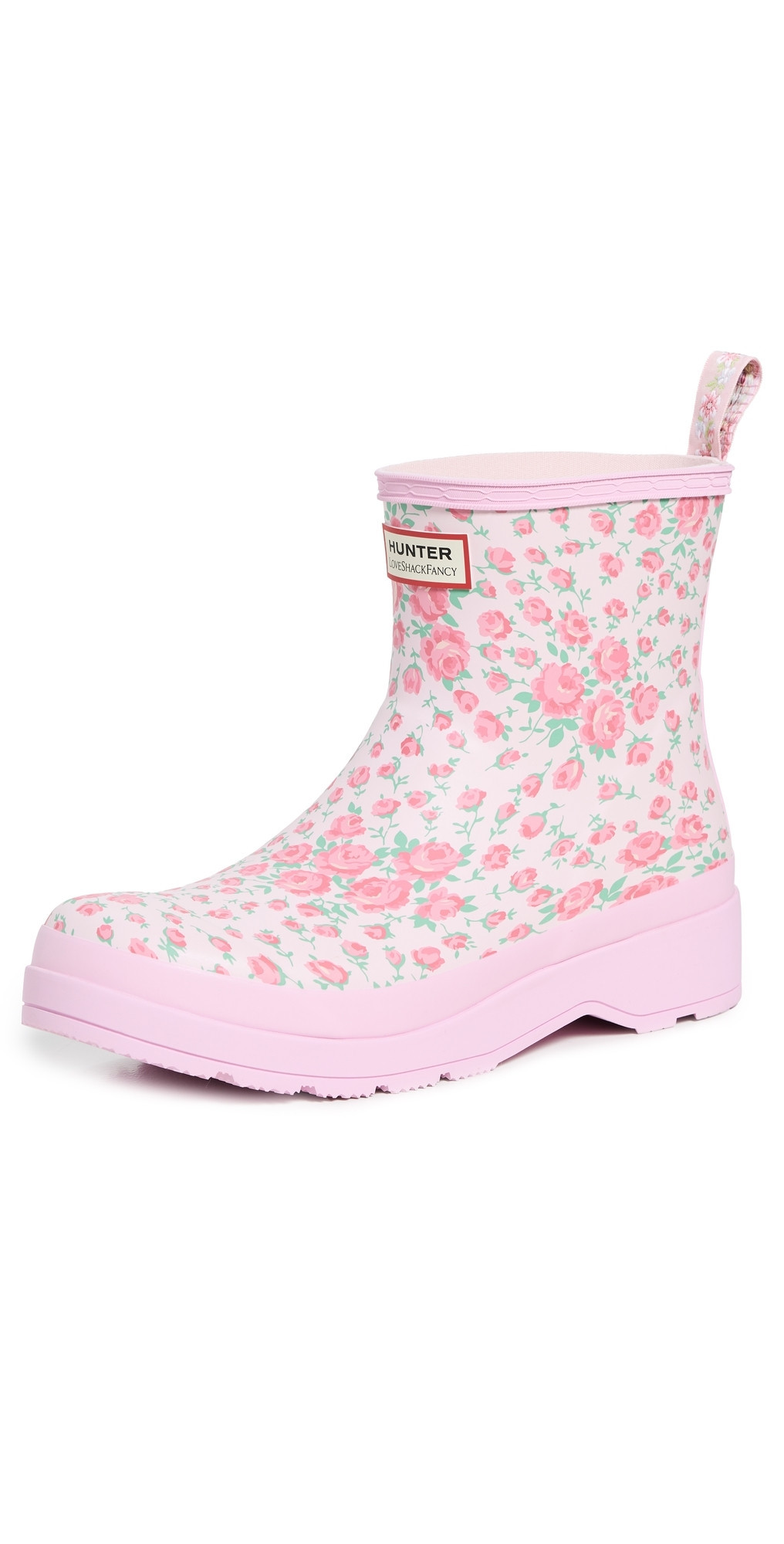Hunter Boots x LoveShackFancy Play Boots Light Pink 9 | Shopbop
