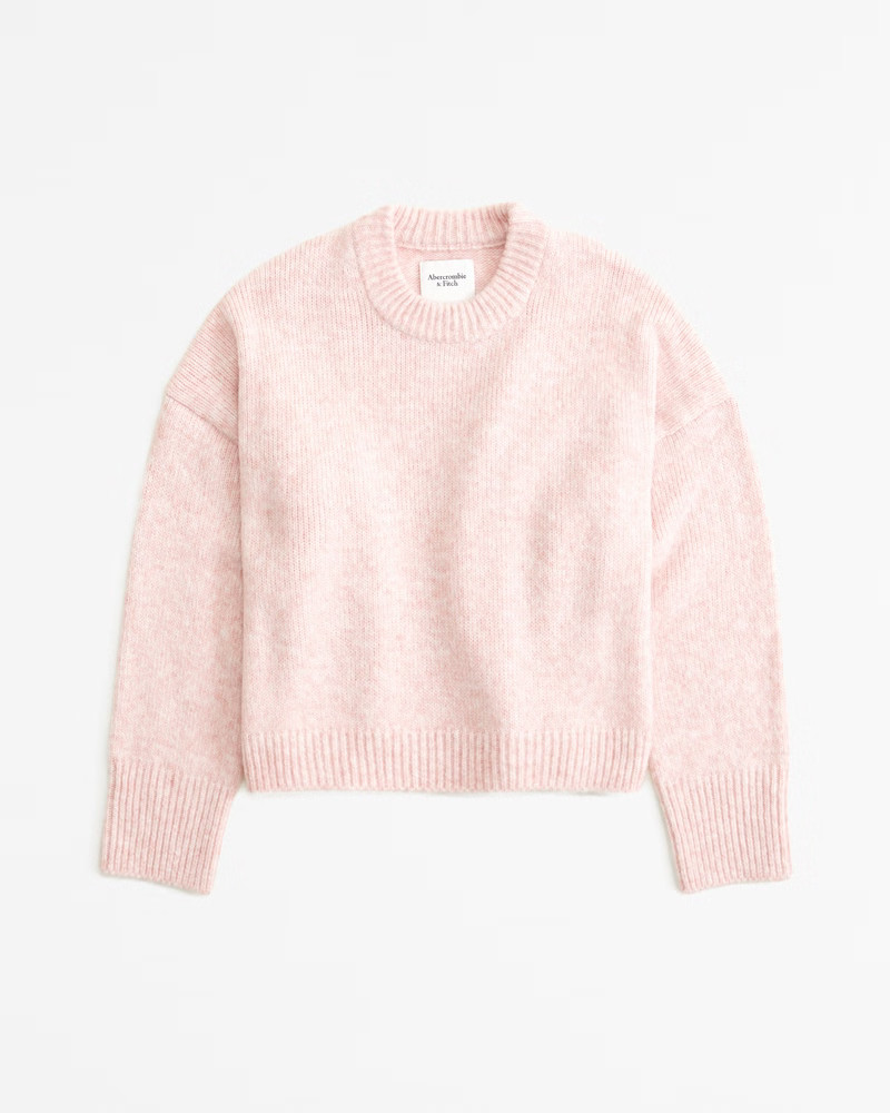 Wedge Crew Sweater | Abercrombie & Fitch (US)