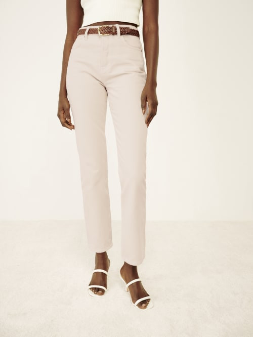 Cynthia High Rise Straight Jeans | Reformation (Global)