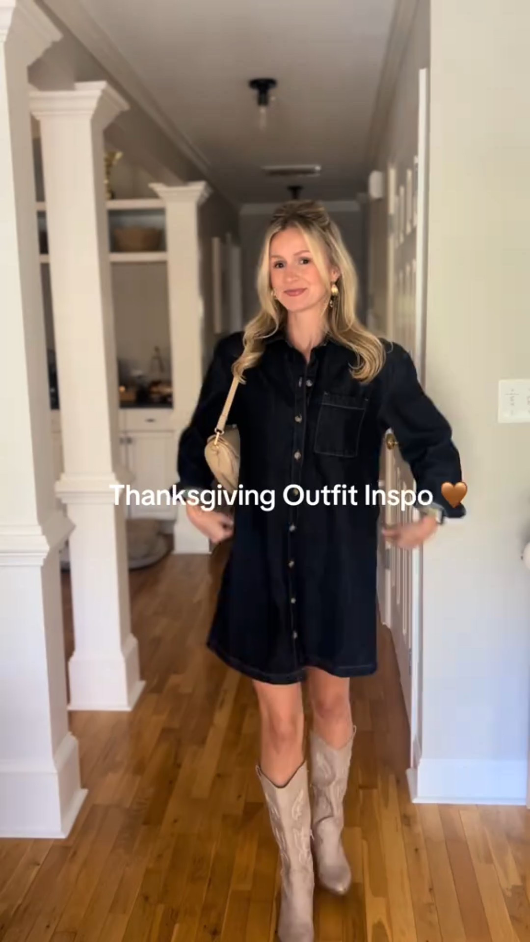 For your Thanksgiving outfit inspo 🤎

This adorable denim dress is on major sale (only $25!!!) 

Wearing an XS 



#thanksgivingoutfitinspo #thanksgiving #thanksgivingoutfits #falloutfit #denimdress #oldnavystyle #fallfashion #fallOOTD #affordablefashion

#LTKSaleAlert #LTKFindsUnder50 #LTKStyleTip