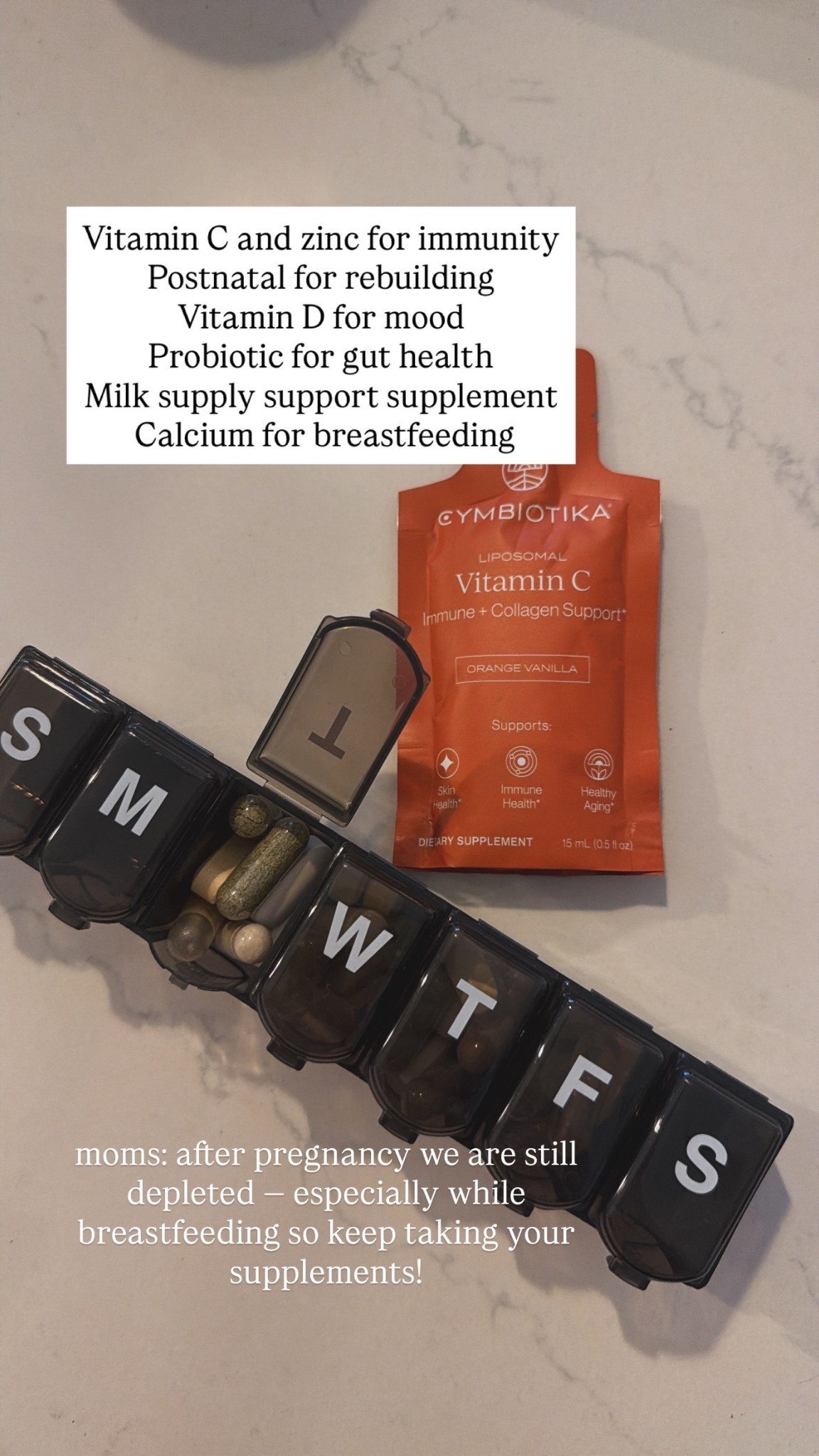 Latest supplements for postpartum replenishment ❣️