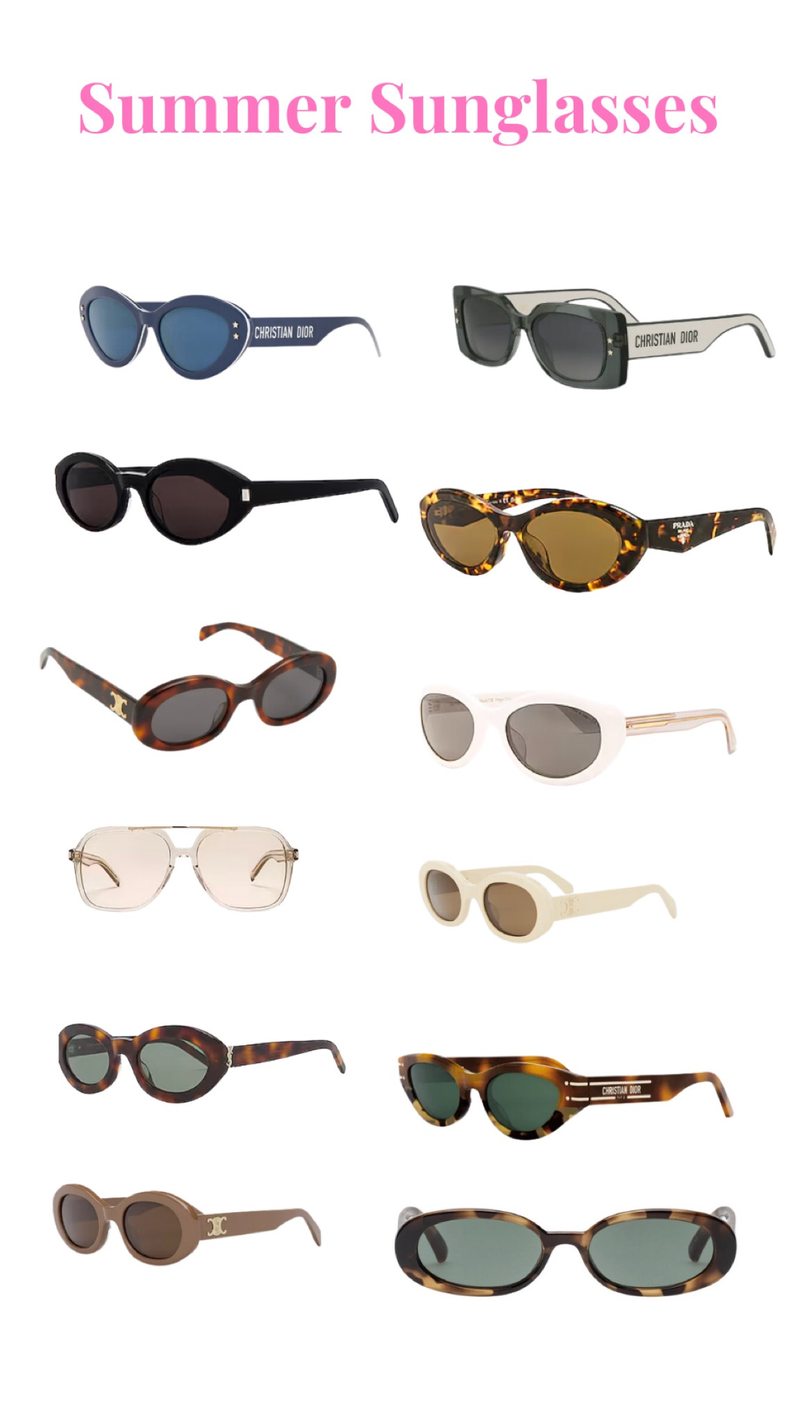 Summer sunglasses 

#LTKTravel #LTKStyleTip #LTKSwim