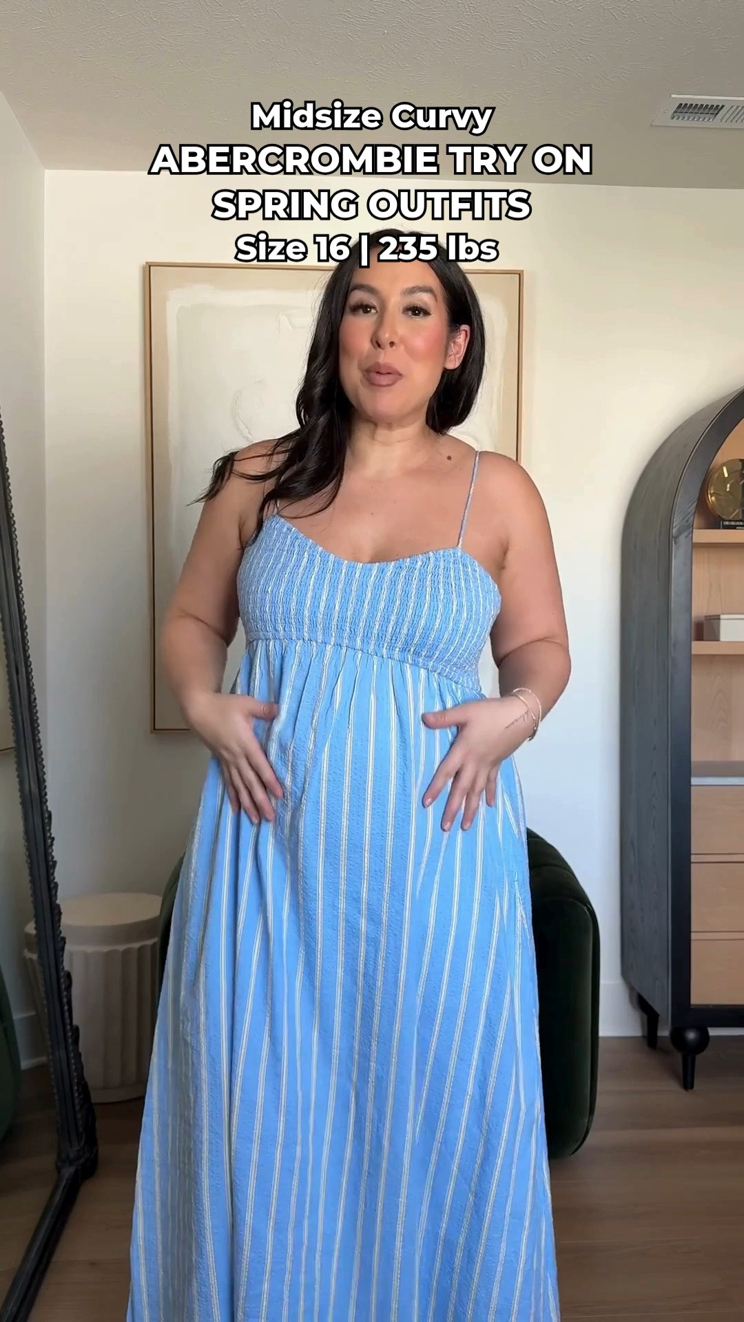 Absolutely love this dress! The silhouette makes me feel so confident with my postpartum body 💙💙 Shop my midsize Abercrombie favorites on sale for 25% off with my exclusive in-app code! 
-
-
-
Abercrombie sale, LTK Spring Sale, Abercrombie midsize, Midsize spring, Midsize spring haul, Midsize sale, Dress, Spring Break Finds, Curvy, Sale, Easter @abercrombie   


#LTKMidsize #LTKSpringSale #LTKSeasonal

#LTKMidsize #LTKSpringSale #LTKootd