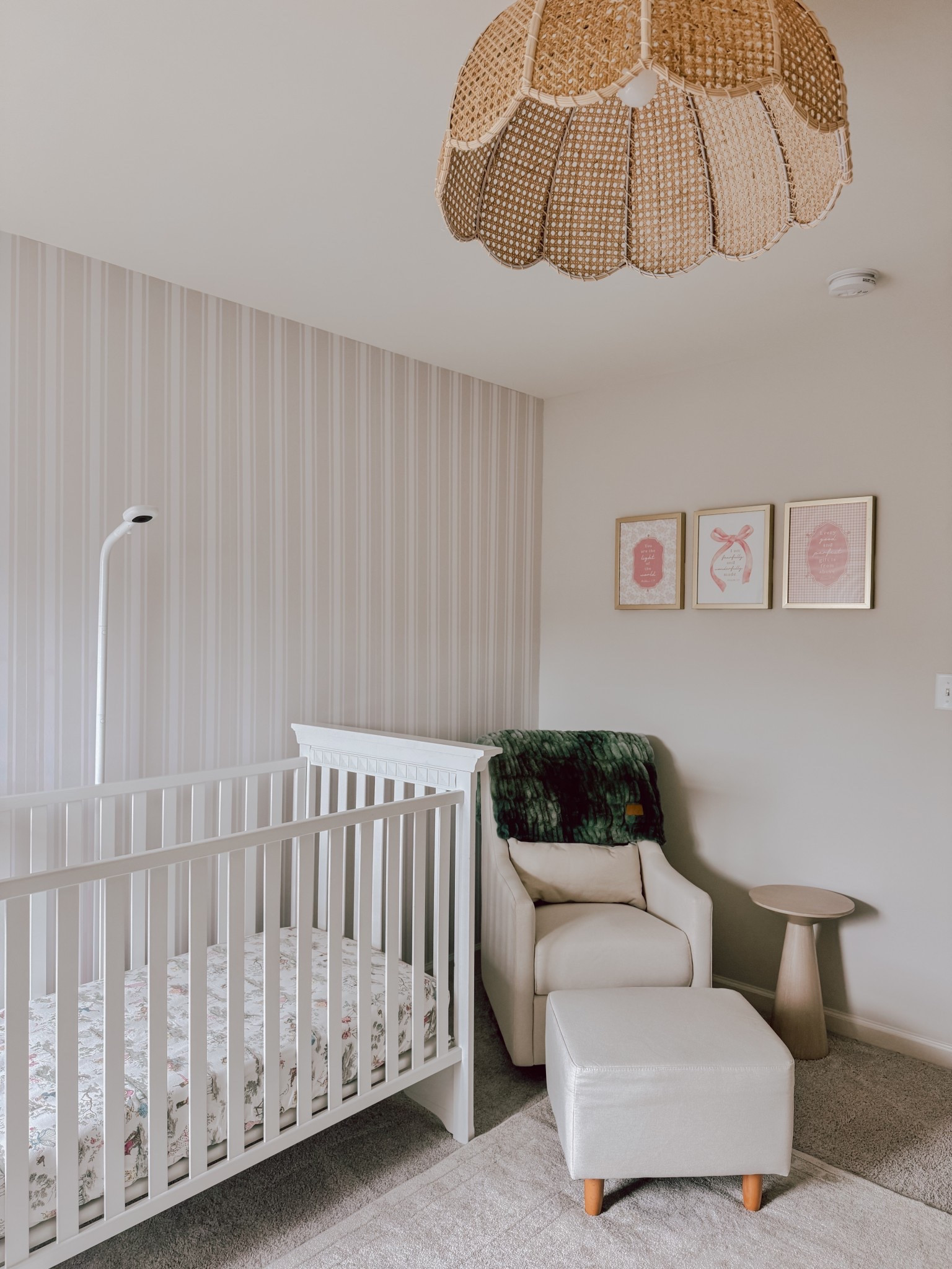 baby girls nursery / glider / nursery decor 🎀

#LTKHome #LTKBaby