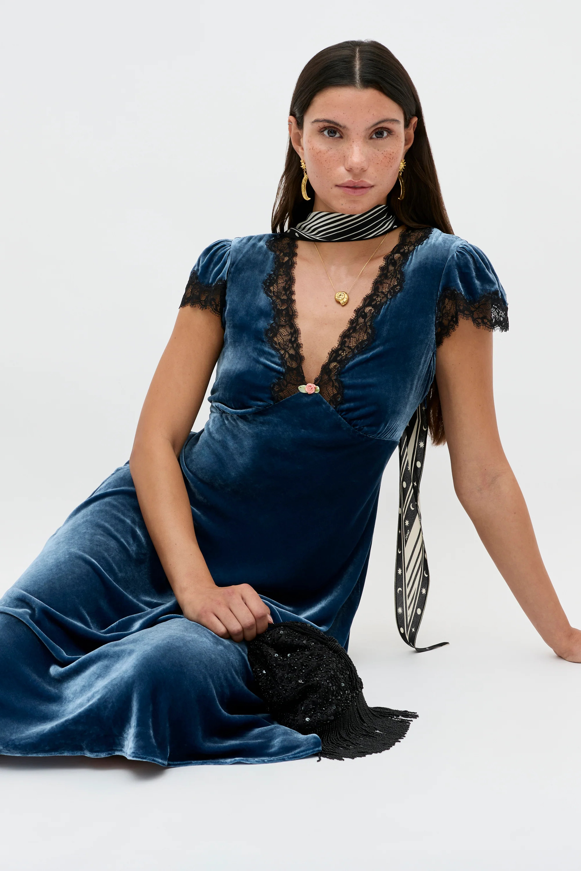 Clarice  -  Steel Blue | Rixo