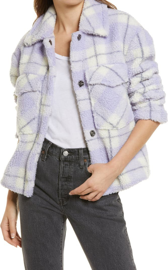 Purple coat | Nordstrom