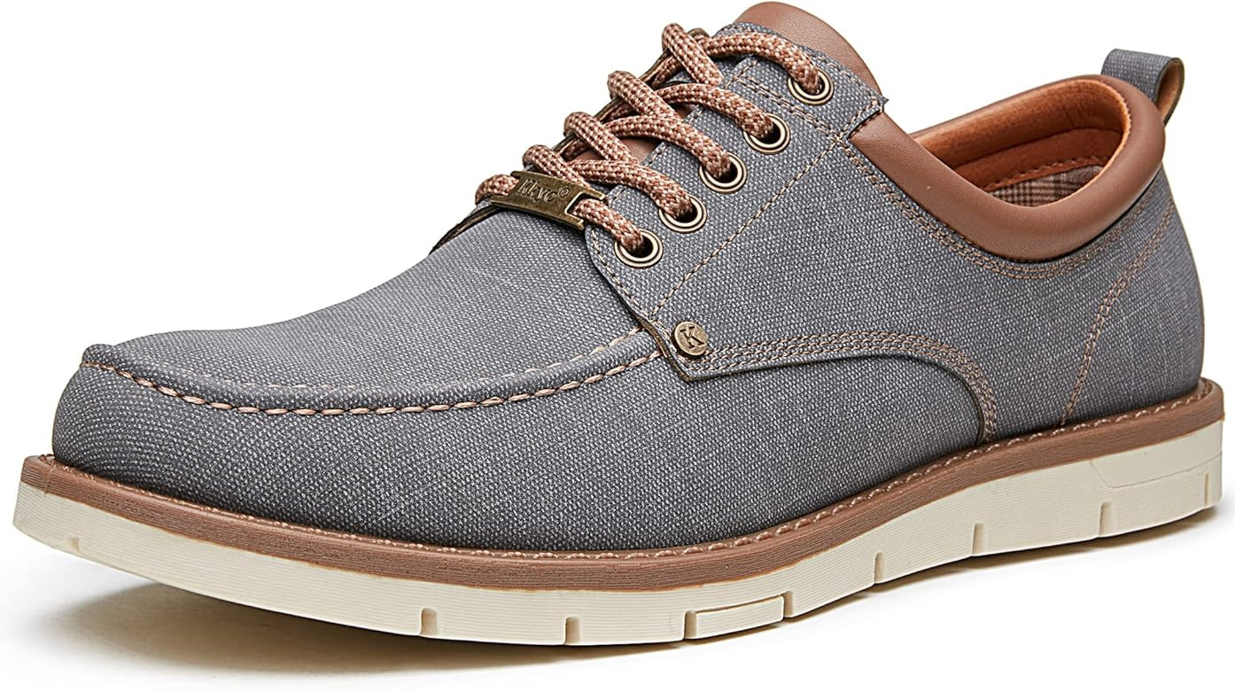 Kkyc Men's Shoes Comfortable Casual Shoes Slip on Lace up Shoes | Amazon (US)