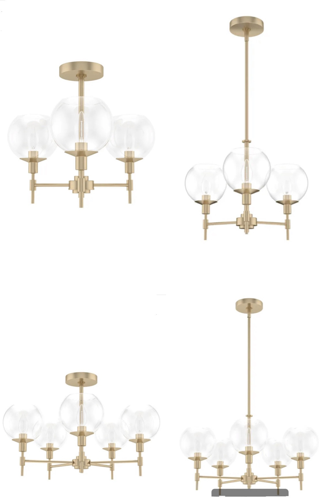 Gold chandelier modern glass bulb chandelier gold and silver short down rod adjustable down rod chandelier for bedroom small 3 light chandelier semi flush lighting 
Light fixture for office gold 
Statement chandelier 
Hunter fan co lighting 
5 light chandelier round 

#LTKstyletip #LTKhome #LTKsalealert
