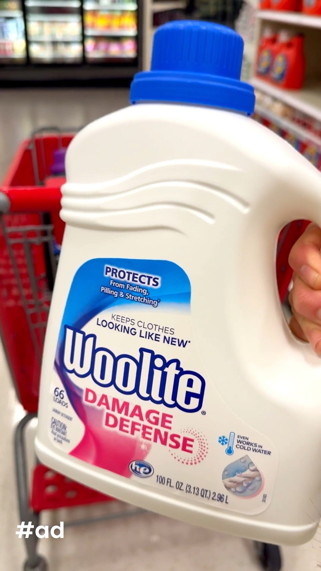 #ad We’re pumped to partner with @woolite because it’s our go-to for keeping our clothes in tip-top shape, and we always shop it at @target. We love Woolite for a lot of reasons, but especially because it actually helps with fading, stretching, and the dreaded pilling (the worst!). We love how Woolite washes and protects our clothes, which is why we’re forever Woolite stans. Shop their products during your next Target run to change up your laundry routine! #TargetPartner #Target #TargetStyle #Woolite #WoolitePartner