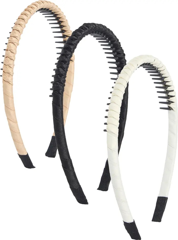 Assorted 3-Pack Comb Headbands | Nordstrom