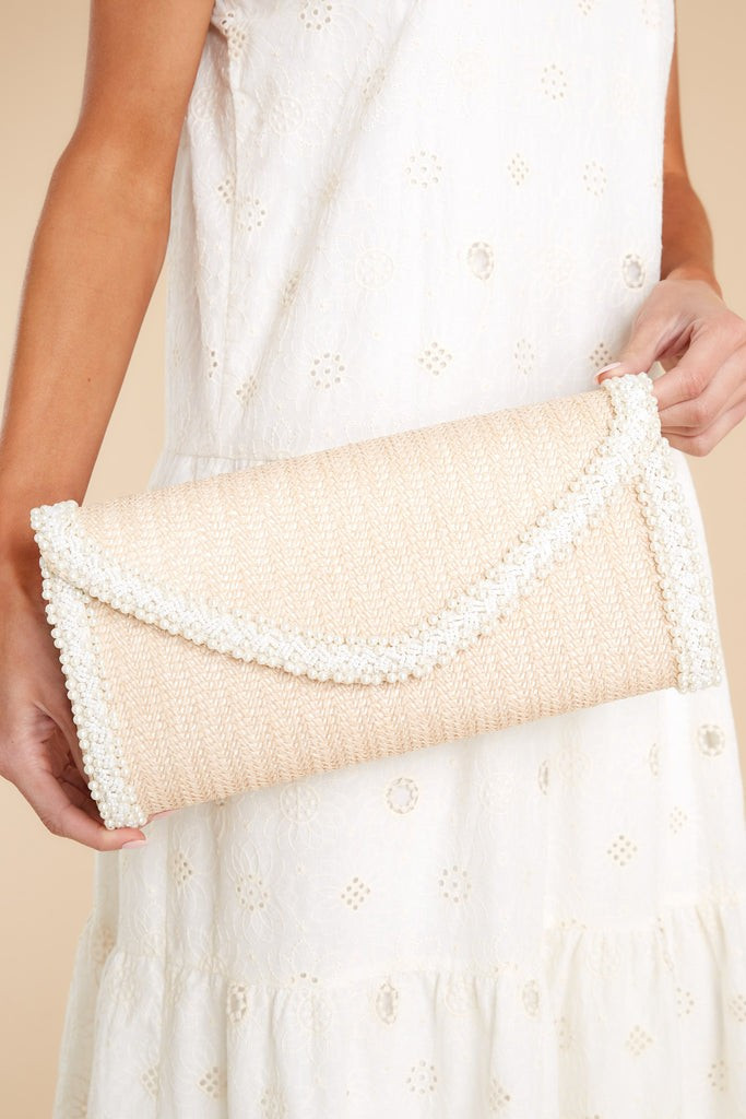 Memories Of You Natural Clutch | Red Dress 