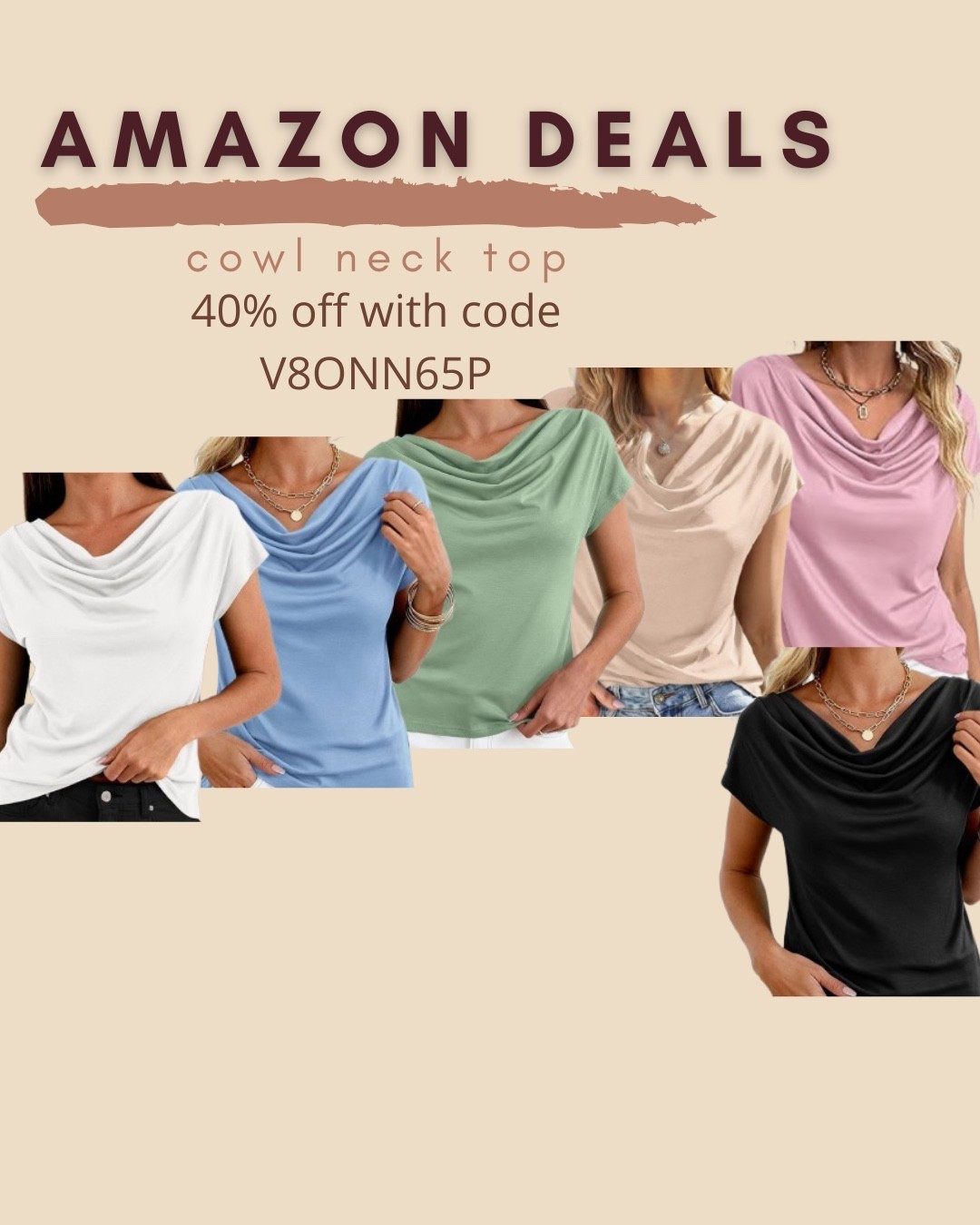 $9-$12 ends 4/19

Amazon fashion
Amazon deals
Cowl neck top
Dressy top
Workwear


#LTKSaleAlert