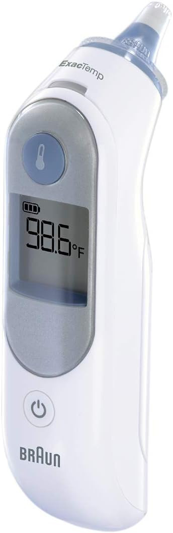 Braun ThermoScan 5 Ear Thermometer - ExacTemp Stability Indicator for Professional Accuracy, Digi... | Amazon (US)