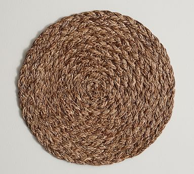Braided Abaca Charger Plates - Set of 4 | Pottery Barn (US)