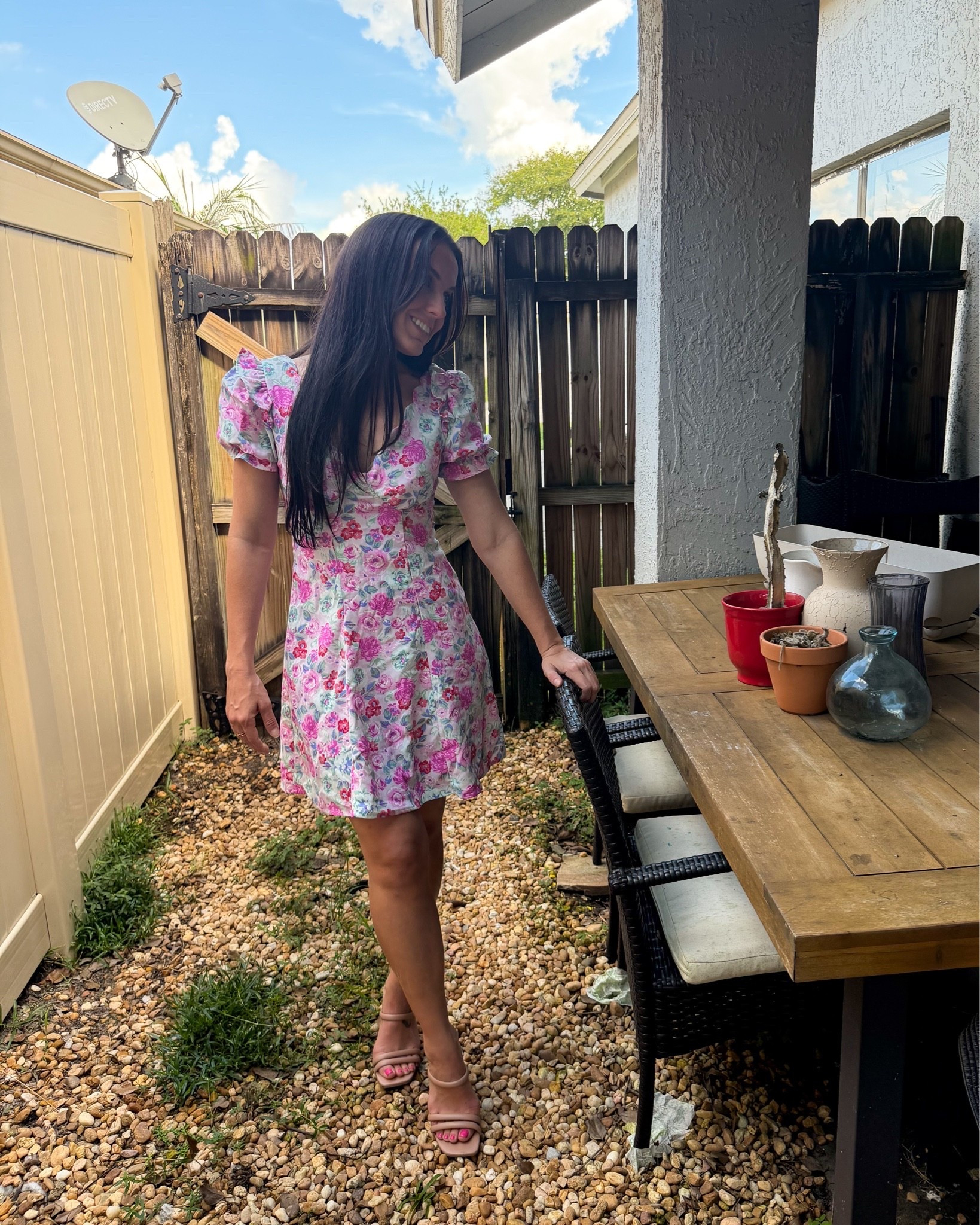 Pink rose floral dress
Brunch dress
Church dress

#LTKPetite #LTKSaleAlert #LTKgrwm