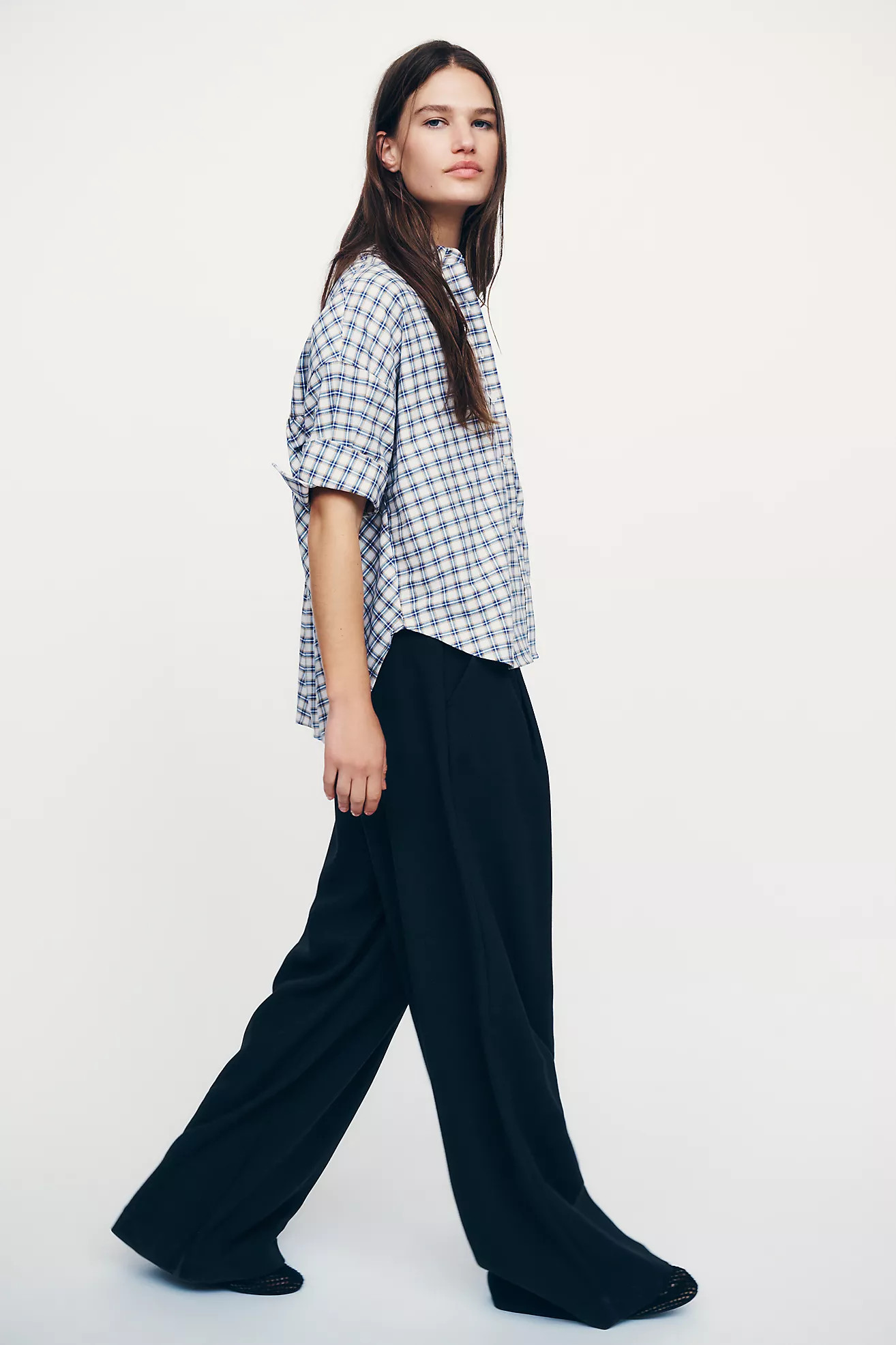 Maeve Mabel Boxy Oxford Shirt | Anthropologie (US)