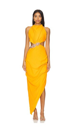 Rachel Gilbert Kylo Dress in Yellow. | Revolve Clothing (Global)