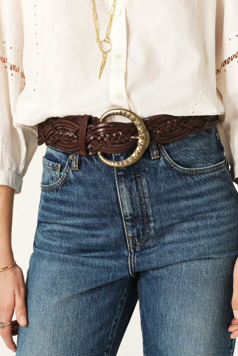 BREW ceinture large tressée | BA&SH FR