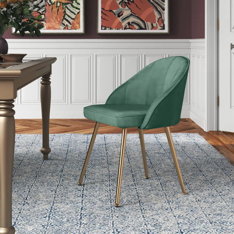 Cohen Velvet Side Chair | Wayfair North America