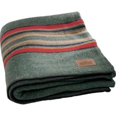 Pendleton Yakima Camp Lake Blanket with Leather Carrier | Wayfair North America