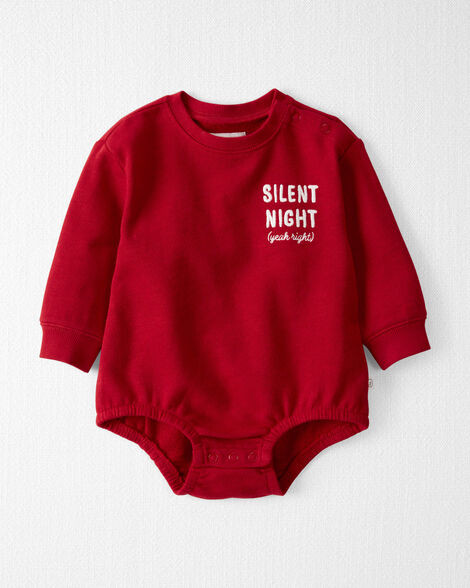Baby Organic Cotton 'Silent Night' French Terry Bubble | Carter's | Carter's Inc
