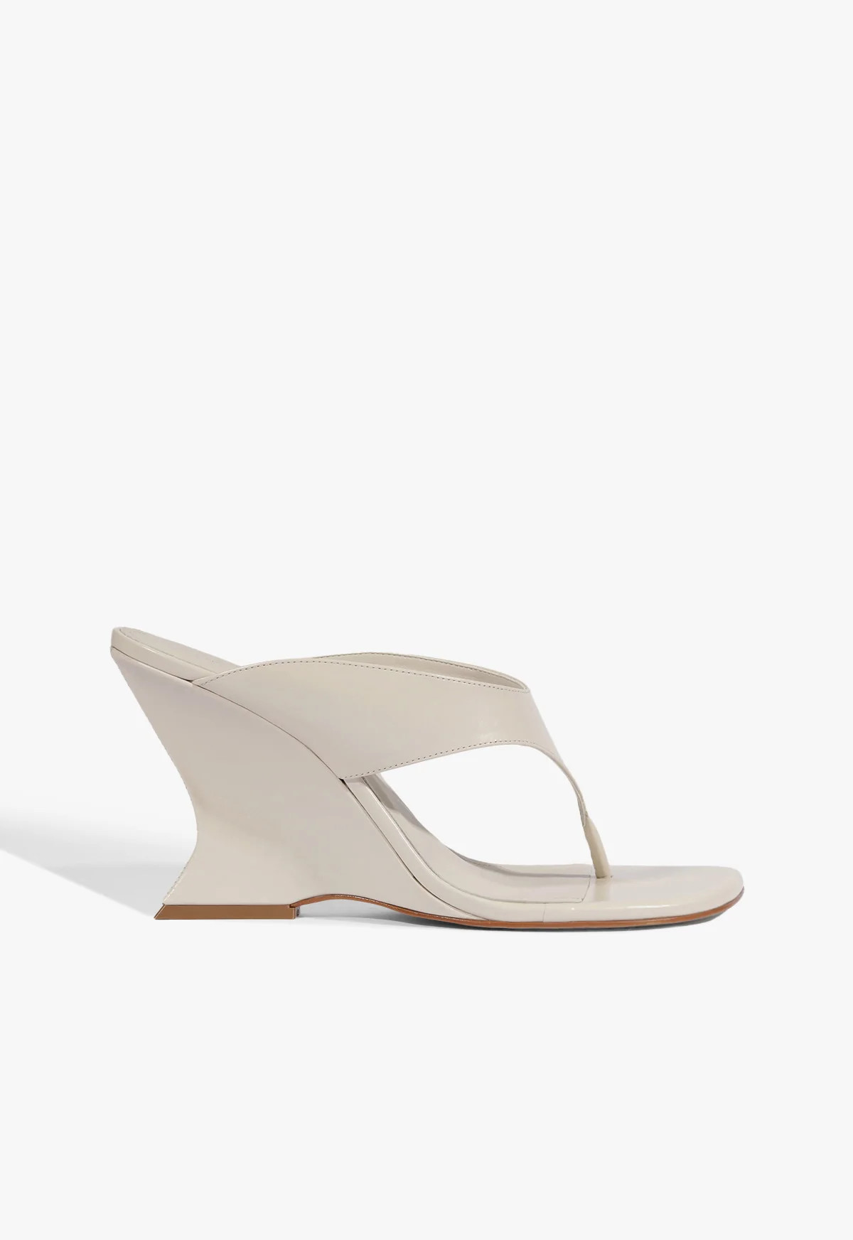 Maya White High Wedge Sandal | Schutz (US)