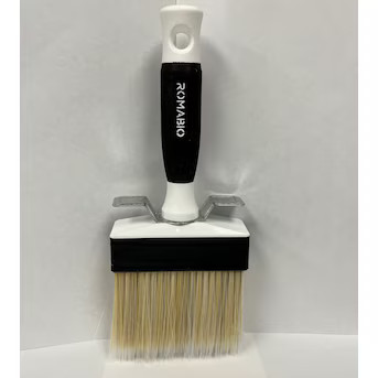ROMABIO Masonry Stucco Brick 4-in Reusable Flat Wall Trim Brush | Lowe's