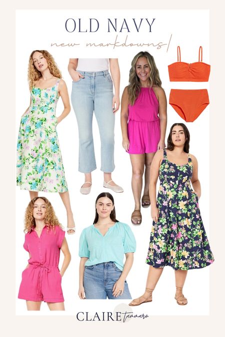Old Navy, spring and summer styles on sale now! Plus, get an extra $15 off when you spend $75 with code SAVE ✨ Old Navy dresses / Old Navy spring dresses / spring maxi dress / spring dress / spring rompers / summer rompers / summer romper / summer outfits / summer outfit / summer dress / summer dresses / midsize approved / midsize, friendly / midsize jeans / midsize denim / midsize swimwear / midsize swimsuit / midsize swim / curvy approved / curve friendly swim / 

#LTKsalealert #LTKSeasonal #LTKmidsize