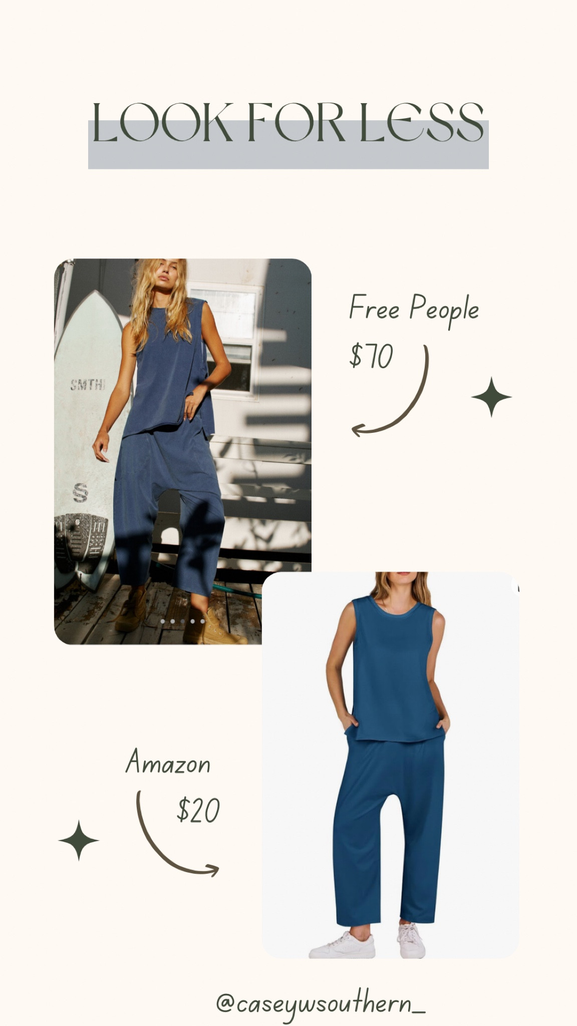 Excited to get this look for less to compare! I did a small in both 

#LTKstyletip #LTKGiftGuide #LTKfindsunder50