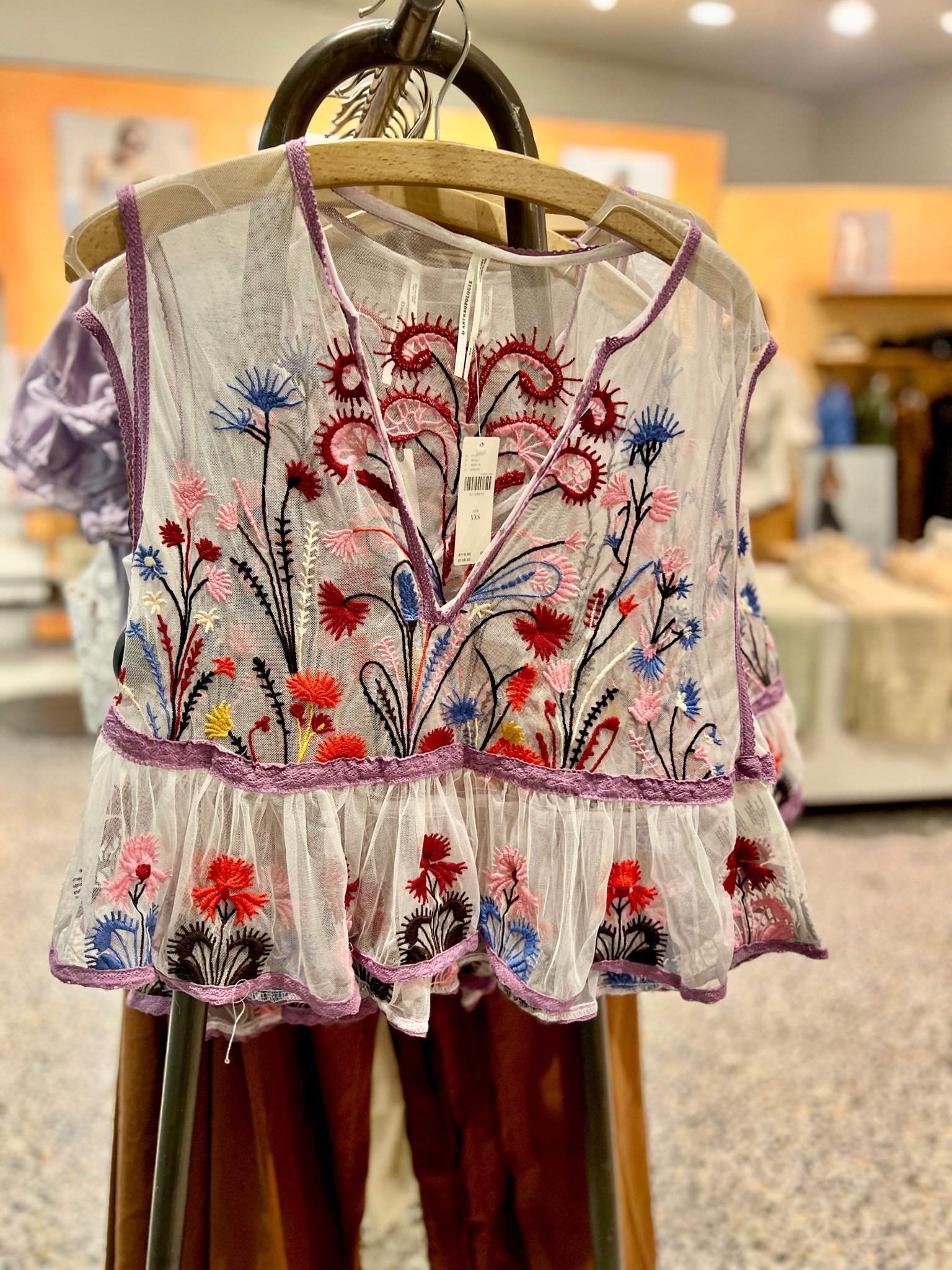 By Anthropologie Floral Embroidered Sheer Mesh Tank

#LTKStyleTip #LTKSeasonal #LTKMidsize