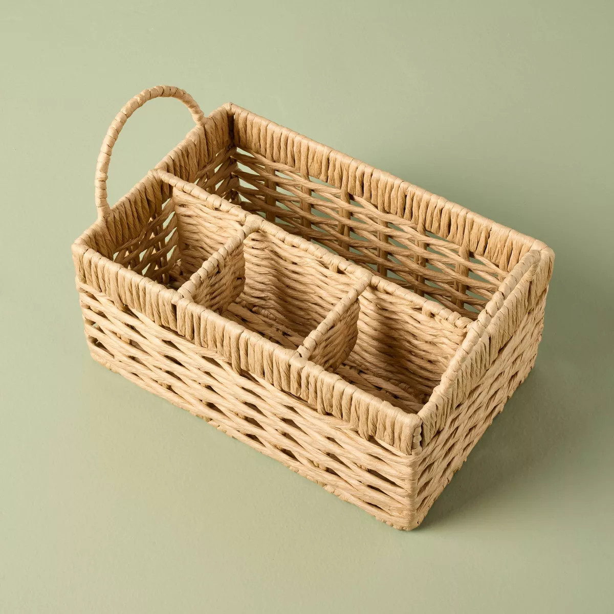 Woven Flatware Caddy - Hearth & Hand™ with Magnolia | Target