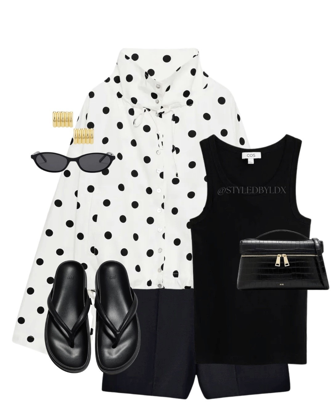 Polka dot jacket - spring outfit - new in - black shorts 

#LTKsummer #LTKspring #LTKstyletip