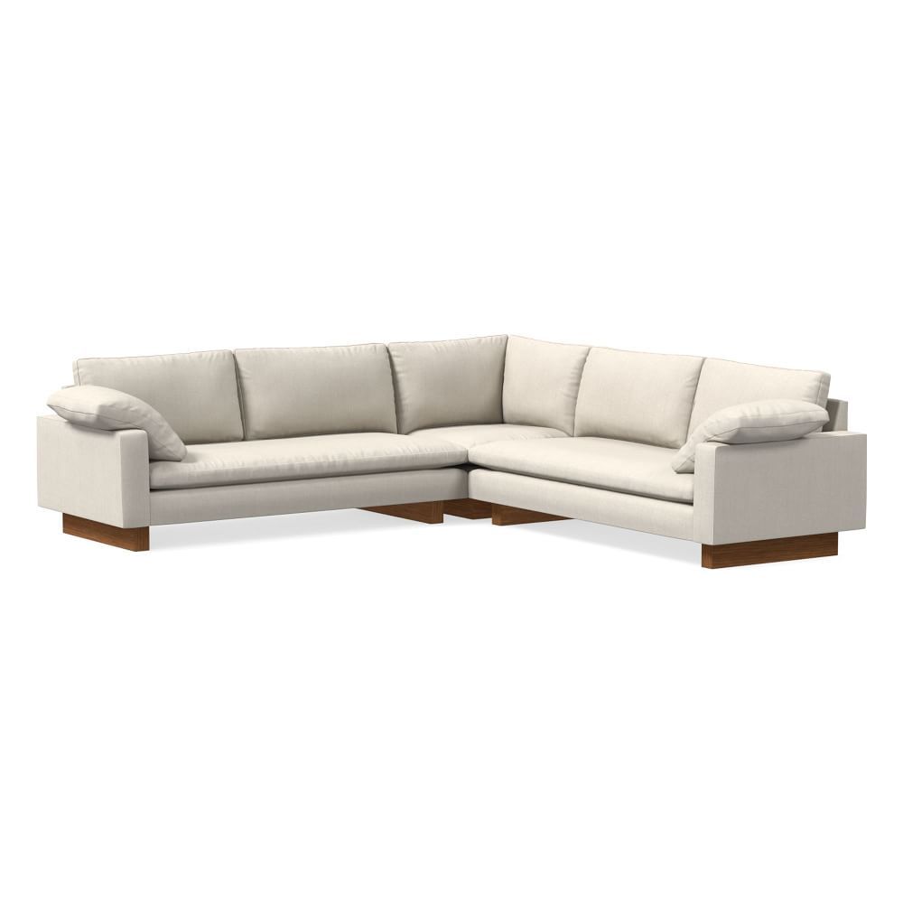 Harmony 3-Piece L-Shaped Sectional | West Elm (US)