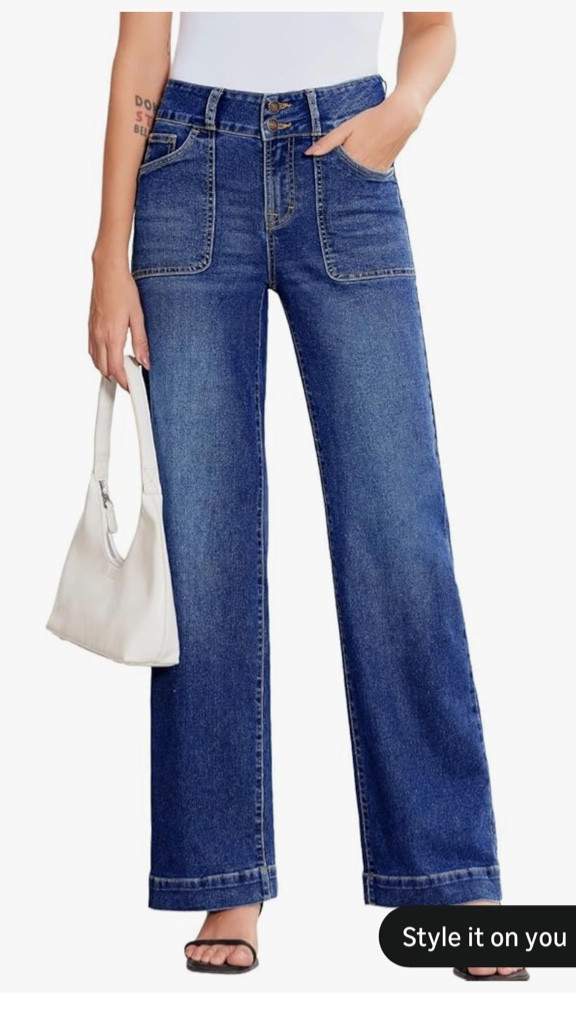 Flattering Jeans for the over 40 ladies! Denim Jean Perfection! 

#LTKootd #LTKOver40 #LTKMidsize