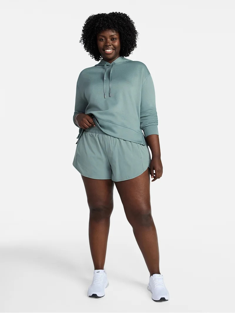 Avia Women's and Women's Plus Running Shorts with Bike Liner, Sizes XS-4X | Walmart (US)