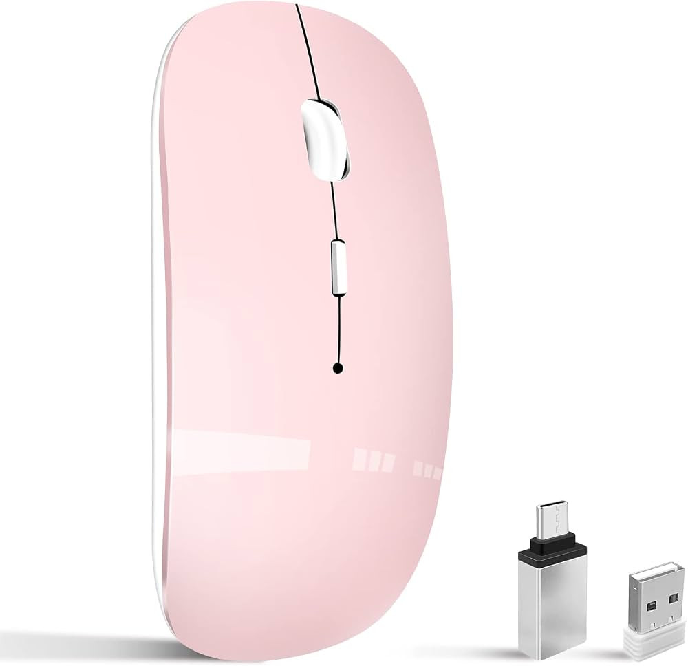 Wireless Mouse for Laptop, Bluetooth Mouse for Macbook Pro/Air/Mac/iPad/Chromebook/Computer -Rech... | Amazon (US)