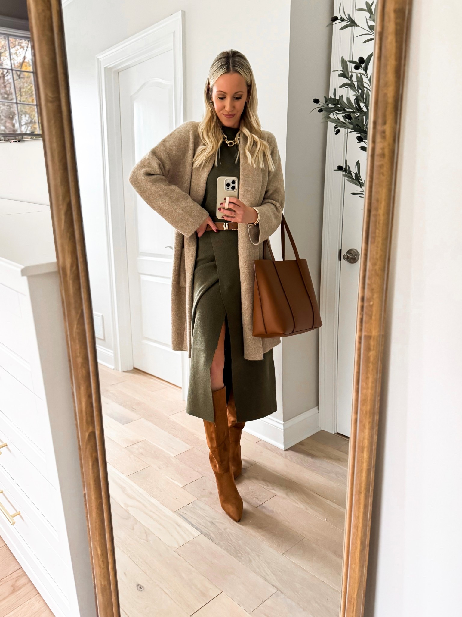 Must-have sweater sets, currently loving at Target‼️Here’s how I styled this green knit set for fall! 🍂So classic, chic, and COMFY! Multiple colors available, sizes XS-4X. Love this short sleeve sweater paired with this knit midi skirt just as much! Truly obsessed with the fit- way better on than on the hanger! Dress up for work with boots or heels or dress down for the weekend with sneakers! Also perfect to mix and match or style these pieces separately! I love these sets for date night, travel, and church, too! I’m 5’7” and grabbed my true size xs in the skirt and grabbed the small in the top.

#LTKFindsUnder50 #LTKHoliday #LTKWorkwear