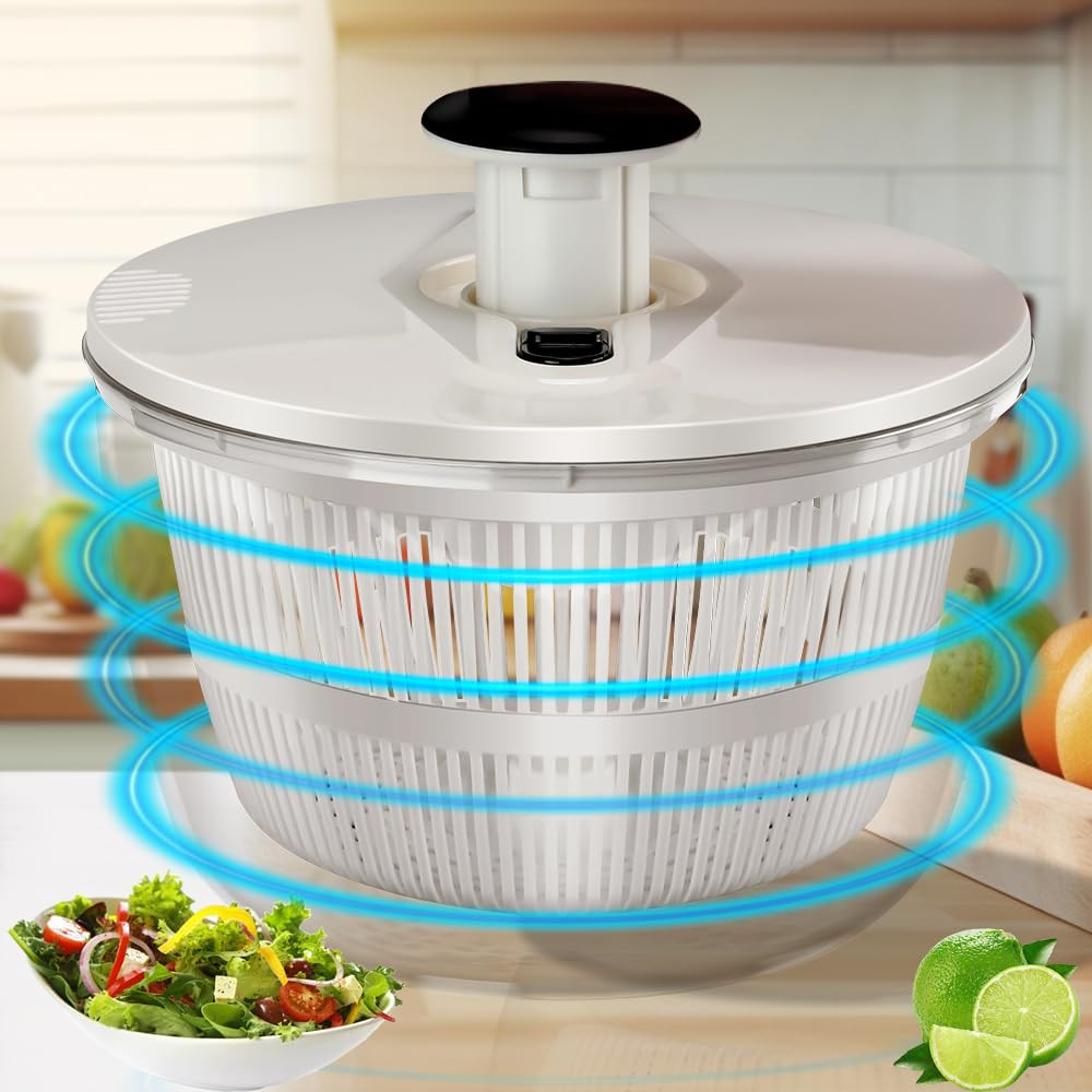 5L Secador de Salada, Centrifuga de Salada, Seca Salada, Centrífuga de Salada, Girador de Salada... | Amazon (BR)