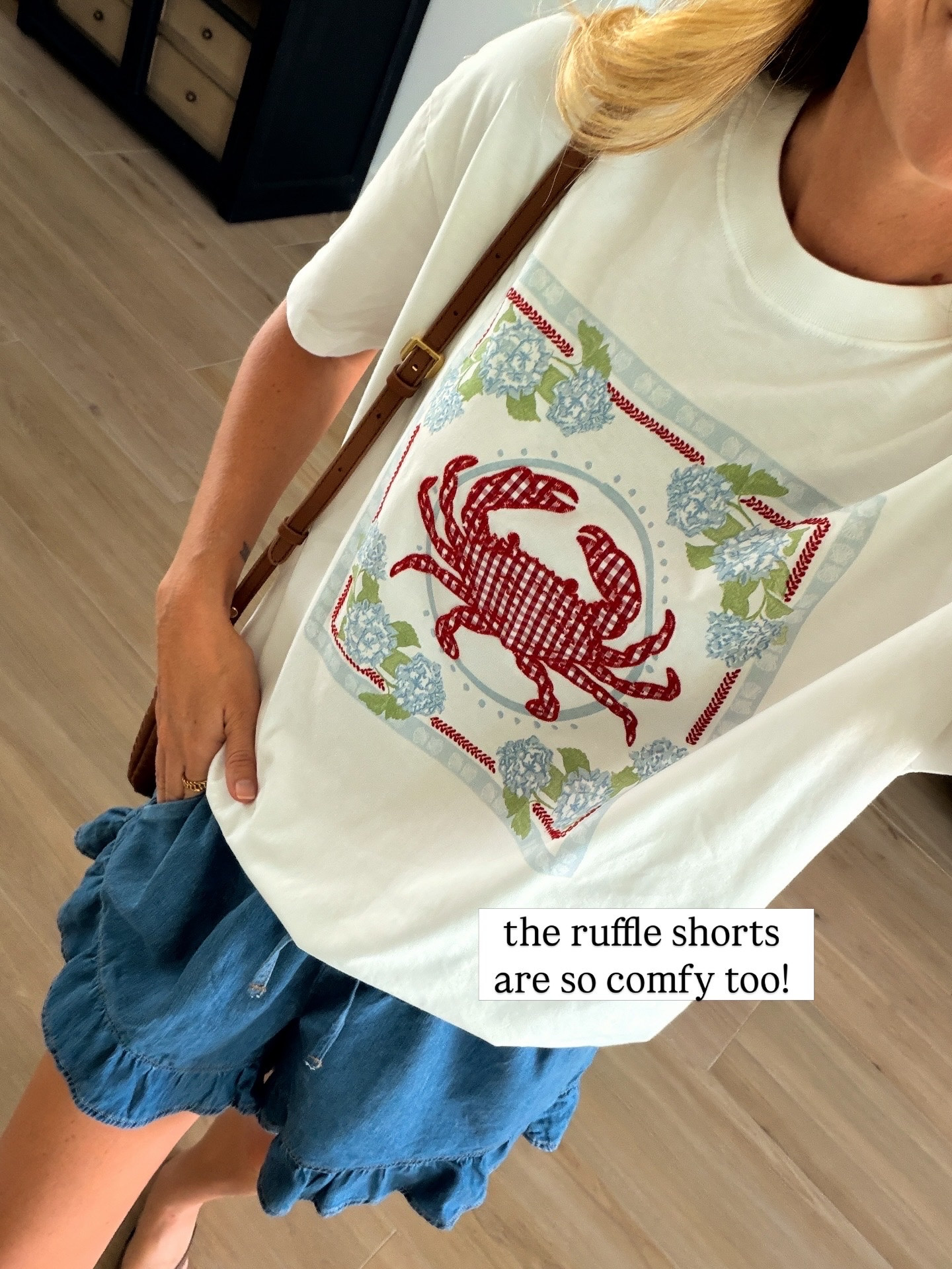 Abercrombie ruffle shorts 

#LTKootd #LTKU #LTKSpringSale