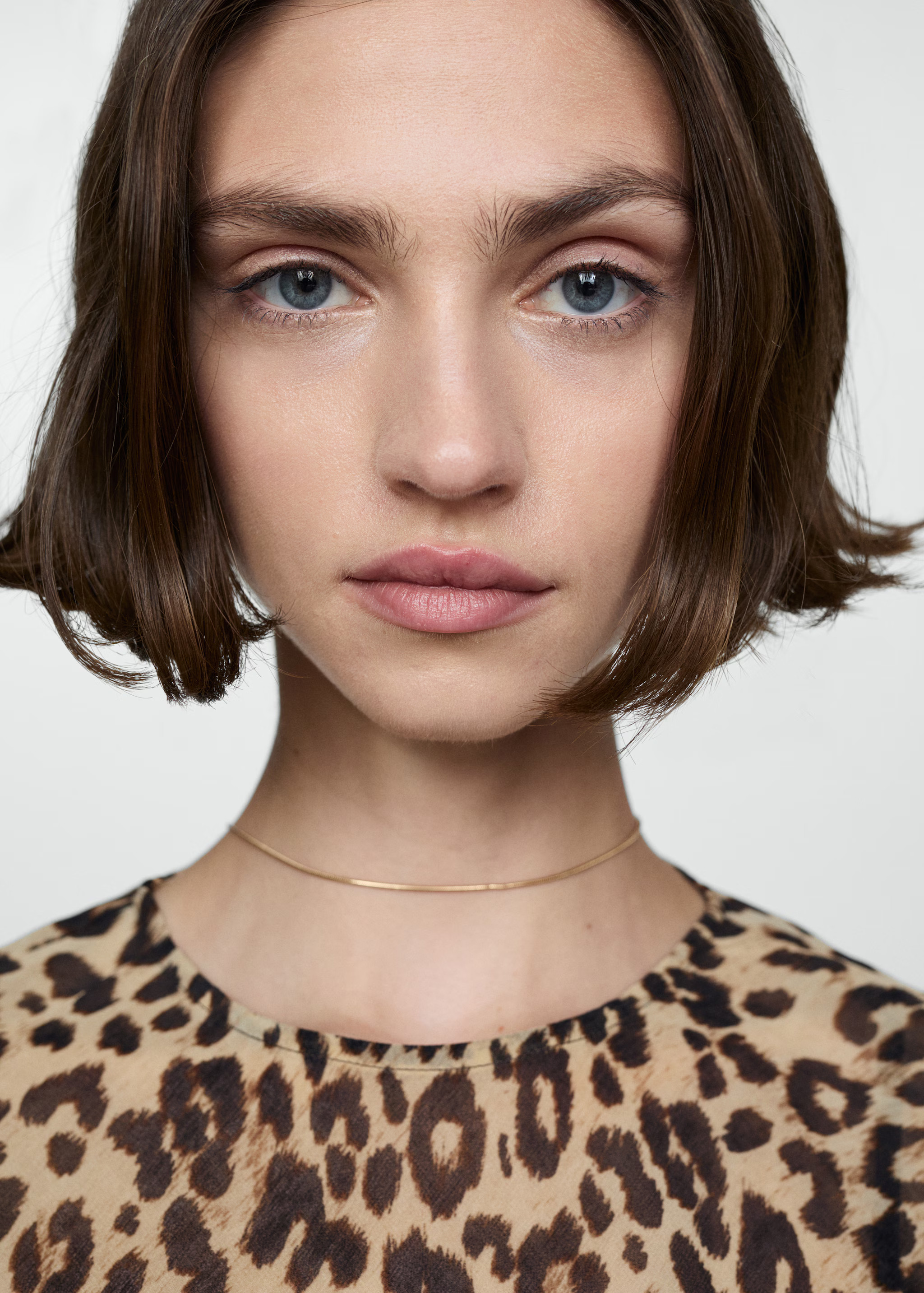 Short leopard dress | MANGO (UK)