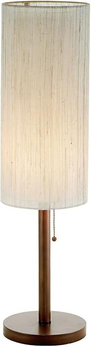 Adesso 3337-15 Hamptons Table Lamp, 31 in., 60 W Incandescent/13W CFL, Walnut Eucalyptus Wood, 1 ... | Amazon (US)