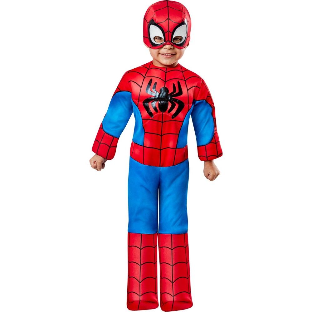 Halloween Toddler Marvel Spider-Man Halloween Costume Jumpsuit - 2T-3T | Target